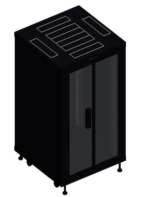 Шкаф телекоммуникационный напольный Hyperline TTR