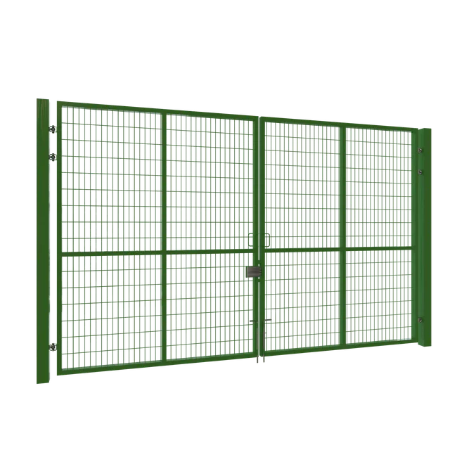 Ворота распашные DFence