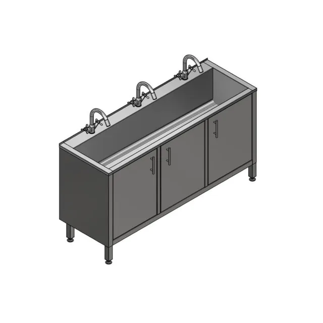Раковина Oceanus антивандальная 1.5 м.