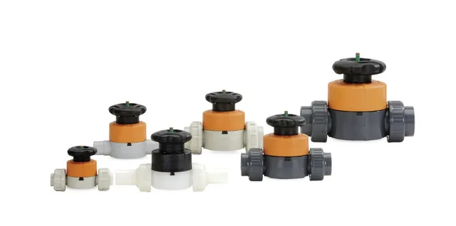 Мембранные клапаны PVDF