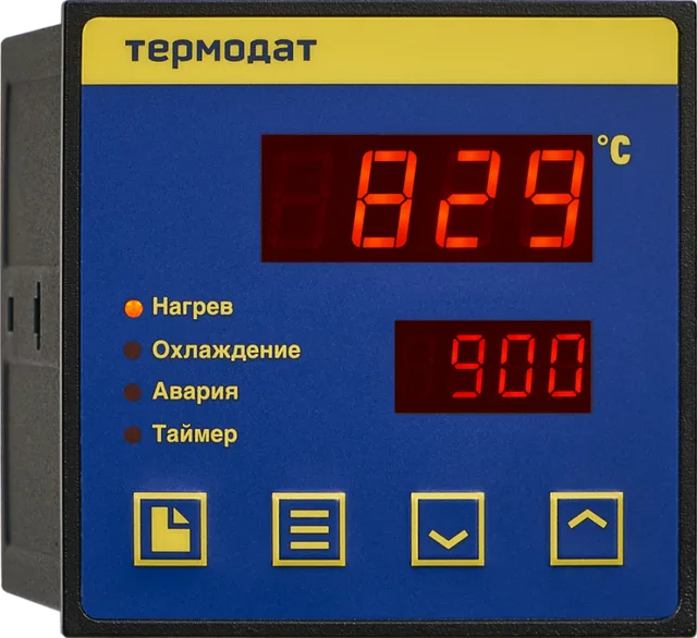 Одноканальный ПИД-регулятор температуры Термодат-10К7-А