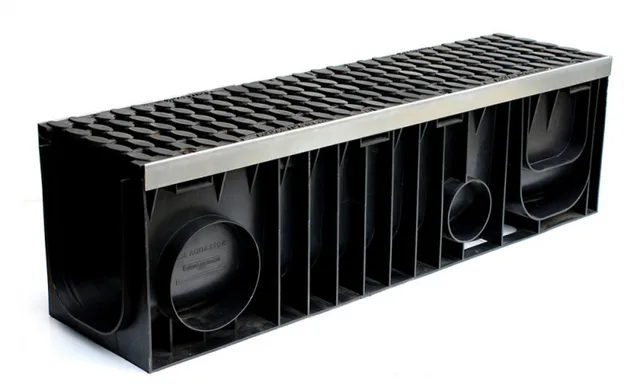 Лотки пластиковые PROFI DN200 Н117 - H297 (С250,D400,Е600)