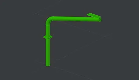 DWG Model Studio кронштейн ТСО. Пр-во FENSYS