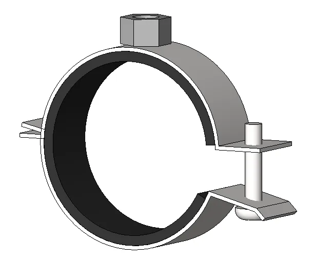 Каталог (Revit) трубных хомутов быстрого монтажа Formfix