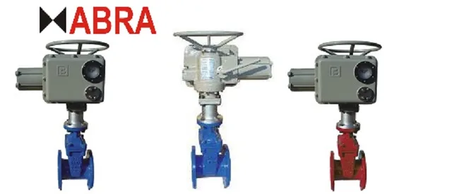 Задвижка ABRA A40 EA с э/п IP65, IP67, IP68 3х380В DN40-600